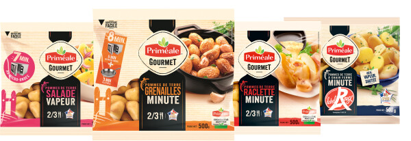 Découvrez notre gamme de pommes de terre minute !