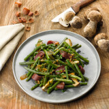 Poêlée automnale de haricots verts