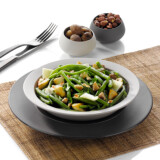 Poêlée de haricots vert automnale